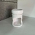 Hornito de cerámica esmaltado K04 - Negro / Blanco - comprar online