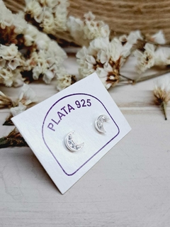 Aros Pasantes Luna con Strass - comprar online