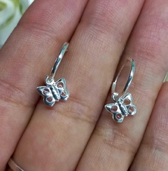 Argollas Mariposa 12mm