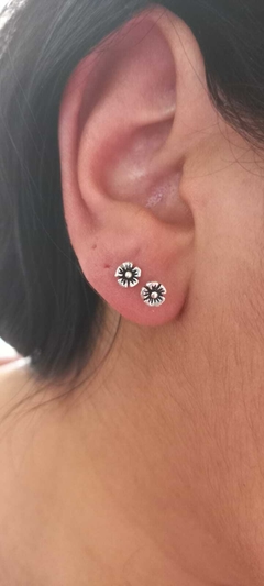 Aros mini Flor