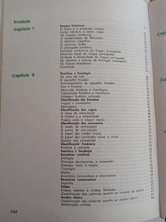 Gramática da língua Portuguesa- Celso Cunha - Sebo Raridades