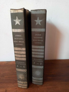 Dicionário Sinônimos e Antônimos (2 Volumes) Editora Novo Brasil. - comprar online