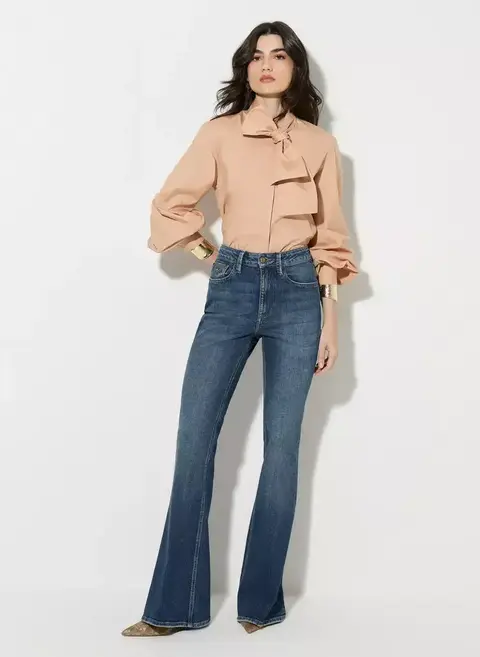 CALCA FLARE RUBY VINTAGE BLU