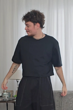 Camiseta Boxy na internet