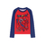 Camiseta Infantil Manga Longa Spiderman