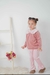 Conjunto plush acanalado