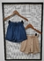 Short alto simil jean