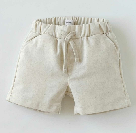 Bermuda de lino