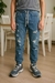 Jogger jean con roturas - comprar online