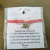 PULSERA GATO o CABALLO de la SUERTE con HILO ROJO de MACRAMÉ - tienda online