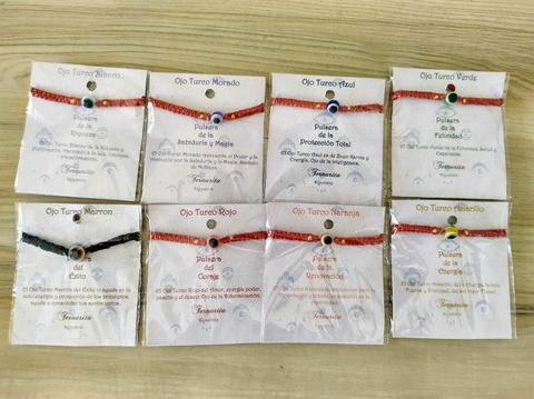 PULSERA OJO TURCO MACRAMÉ