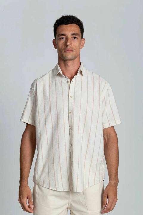 Camisa Udine Mc-Natural - comprar online