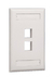 Placa de Pared LinkedPRO para 2 Puertos Jack RJ-45 280923