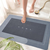 Kit Tapete Banheiro Antiderrapante Absorvente Para Piso Secagem Rápida Super Absorvente Chuveiro Cozinha Varanda Quadrado 40x60cm - loja online