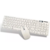 Combo Teclado Silencioso Sem Fio e Mouse Com Película Protetora para Computador Portátil