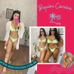 Biquíni Caraíva - Verde Claro na internet