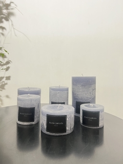 VELA CILÍNDRICA GRIS