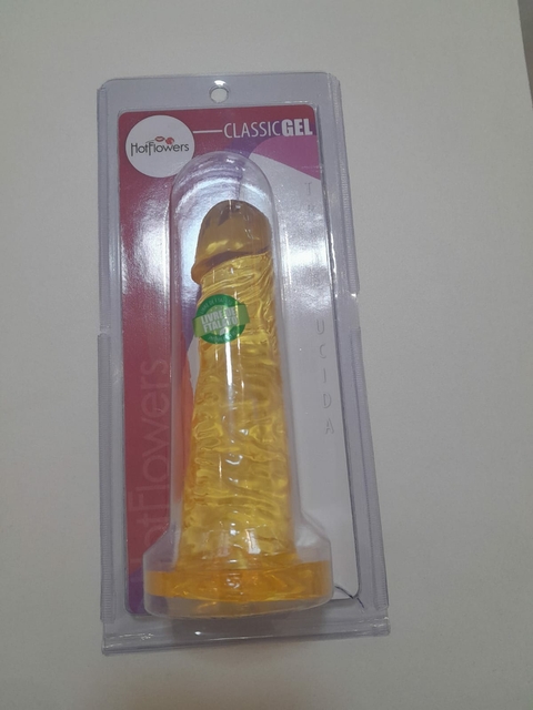 Pênis em silicone. Material mais maleável.15X3 CM