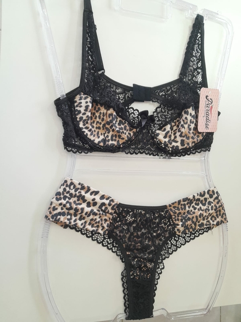 CONJUNTO ANIMAL PRINT TAMANHO G