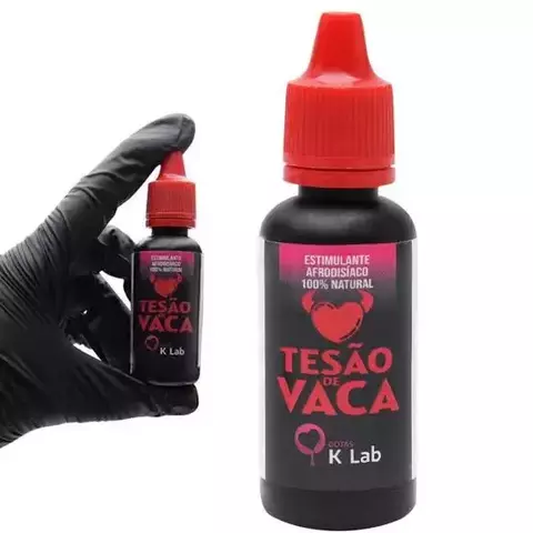 Energético Afrodisíaco Tesão De Vaca 20ml K-lab