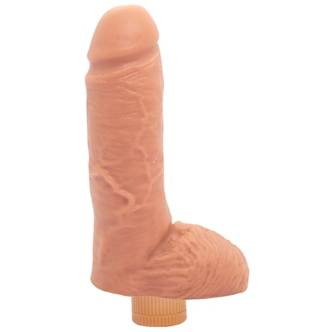 Protese com Vibro Interno Natural 14,5x5cm