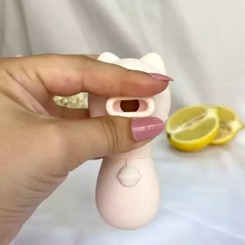 VIBRADOR DE SILICONE CLITORIS COM FUNCAO DE PULSACAO - CUTIE BABY