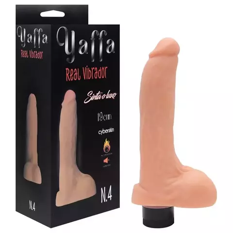 Pênis Vibrador Cyber Skyn 19 X 3,8Cm Yaffa