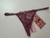 Calcinha com STRASS NA LATERAL COR VINHO - comprar online