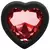 PLUG ANAL DE CORACAO EM SILICONE - TAMANHO M - Paradise Sex Shop Oficial