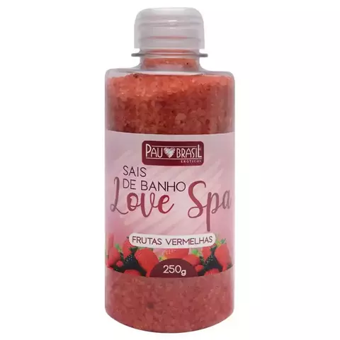 SAIS DE BANHO 250G LINHA LOVE SPA PAU BRASIL