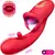 VIBRADOR E ESMULADOR COM FORMATO DE BOCA - comprar online