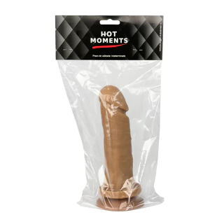 Prótese Hot Moments Realística com Ventosa - Bege - 4,5 cm — miniatura 2
