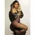 MACACÃO INTEIRO PRETO COM STRASS SEXY - BODYSTOCKING YAFFA - loja online