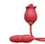 ROSA GALLICA - Estimulador Clitoriano Em Formato De Flor Por X - Vibrador Ponto G Com Vai e Vem - comprar online