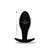 Plug Silicone Pretty Love Butt Plug 9cm - Preto - comprar online
