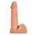 Prótese Sem Vibro Com Escroto Fogo Da Paixão 14,5x4,6cm