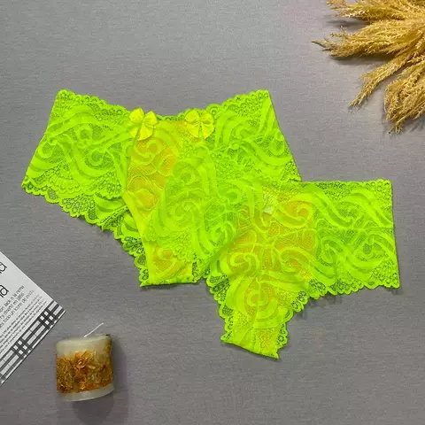 Calcinha Luar Amarelo Neon P