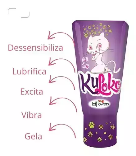 Kuloko Gel Excitante Anal 15 g - Hot Flowers — foto 2