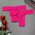Calcinha renda estreita Rosa Neon
