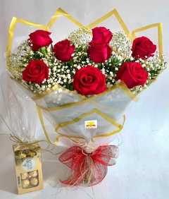 BUQUÊ ILUSTRE - Rosas Colombianas - comprar online