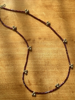 Collar Multi Golden Cherries - Nat The New Yorker