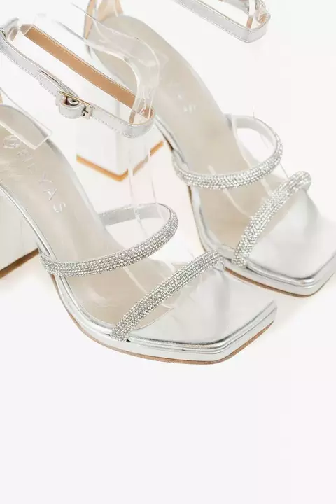 Sandalias Cofy Plata