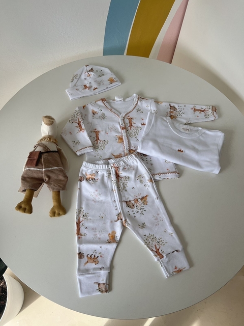 Ajuar animalitos -Efectivo $47900-