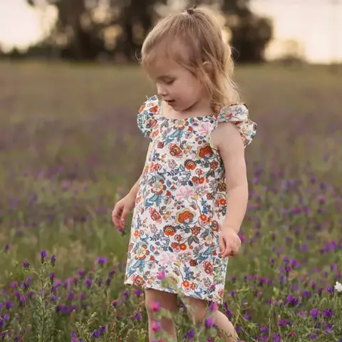 Vestido Holanda Floreado