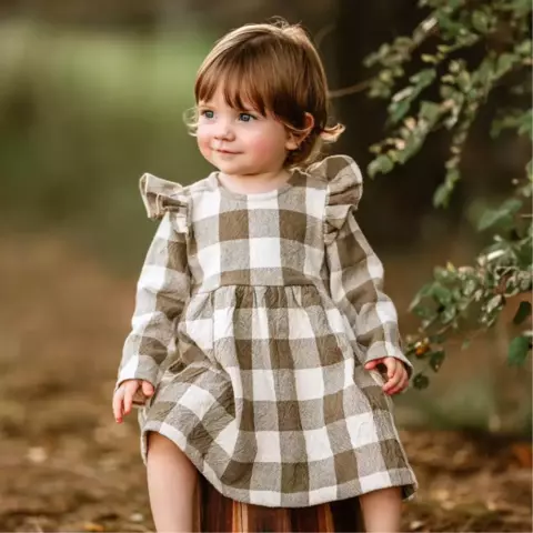 Vestido Vichy -Efectivo $31590-