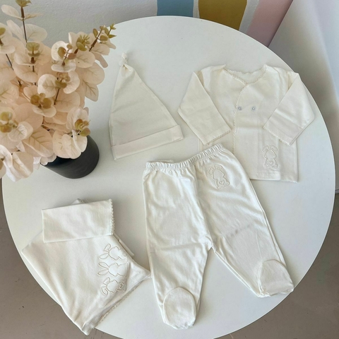 Ajuar Conejitos Natural