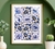 Poster patchwork azulejos Portugues e Brasil- produto digital - comprar online