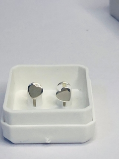 Aros Abridores De Plata Corazón Mini - comprar online