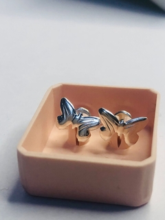 Aros Abridores De Plata Mariposa