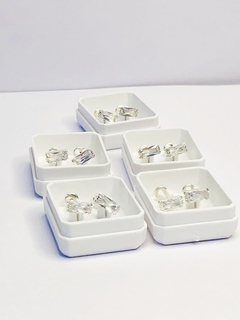 Aros Abridores De Plata Con Cubics - comprar online